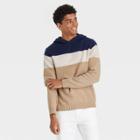 Men's Regular Fit Hooded Pullover Sweater - Goodfellow & Co Brown