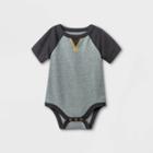 Baby Boys' Short Sleeve Bodysuit With Dorito - Cat & Jack Gray Newborn