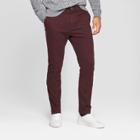 Target Men's Taper Fit Hennepin Chino Pants - Goodfellow & Co Deep Purple