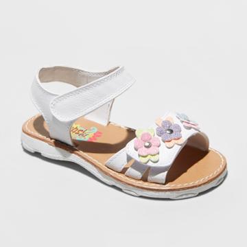 Rachel Shoes Toddler Girls' Rachel Mariah Gladiator Sandals - White