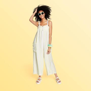 Women's Striped Jumpsuit - Stoney Clover Lane X Target