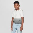 Boys' Short Sleeve Hoodie Pullover - Art Class White