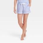 Women's Simply Cool Pajama Shorts -stars Above Blue