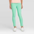 Girls' Sparkle Leggings - Cat & Jack Green S, Girl's,