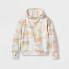 Girls' Lightweight Fleece Hooded Sweatshirt - All In Motion Pink