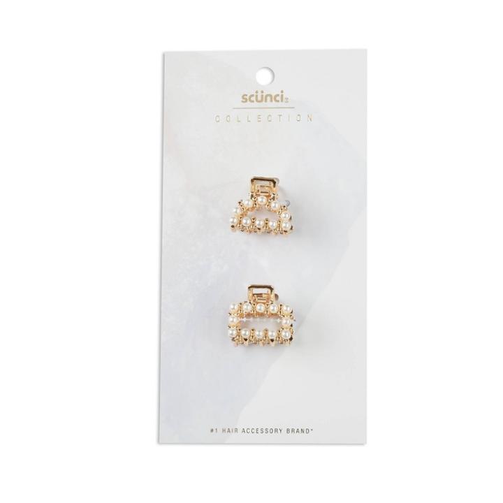 Scunci Collection Glitz Claw Hair Clips
