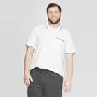 Men's Big & Tall Retro Polo Shirt - Goodfellow & Co White