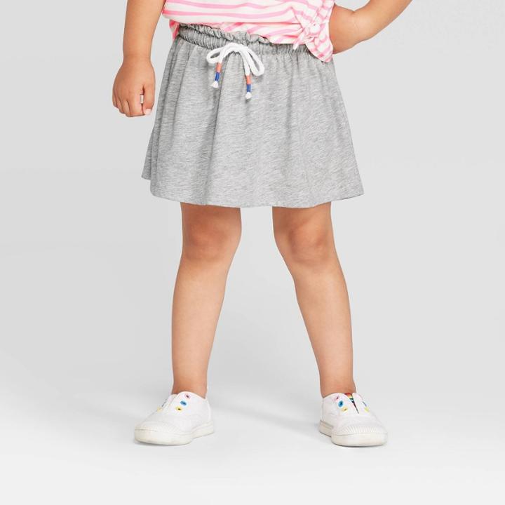 Toddler Girls' Scooter - Cat & Jack Gray 4t, Toddler Girl's