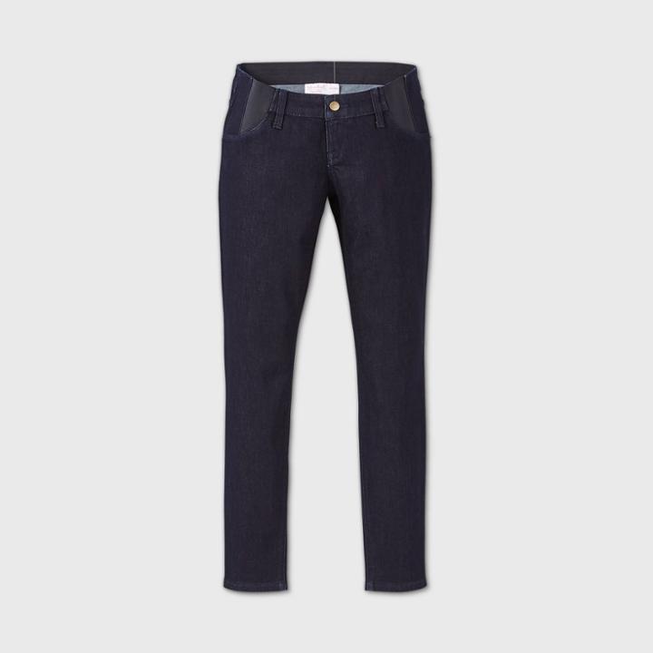 Maternity Side Panel Jeggings - Isabel Maternity By Ingrid & Isabel Dark Wash