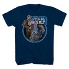 Star Wars Tri Bot Ring Boys' T-shirt - Navy