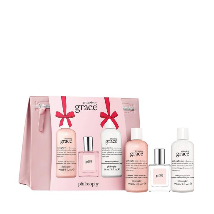 Philosophy Amazing Grace Eau De Parfum Set - 6.5 Fl Oz/3ct - Ulta Beauty