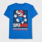 Nintendo Boys' Super Mario All Stars Short Sleeve T-shirt - Royal Heather