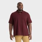 Men's Big & Tall Loring Polo Shirt - Goodfellow & Co Burgundy