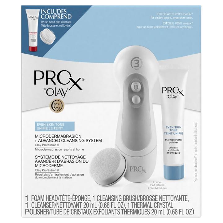 Olay Pro-x Prox By Olay Microdermabrasion Plus Advanced Facial Cleansing