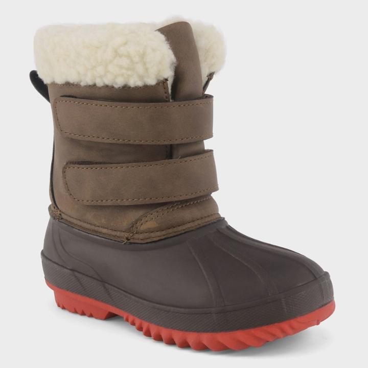 Toddler Boys' Barkley Winter Boots - Cat & Jack Brown