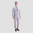 Haggar H26 Men's Big & Tall Slim Fit Premium Stretch Suit Jacket - Light Gray 46r, Men's,