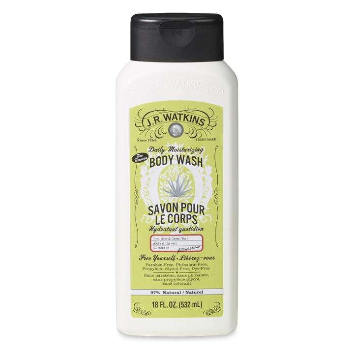 J.r. Watkins Jr Watkins Aloe Green Tea Body Wash