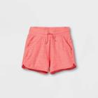 Girls' Soft Gym Shorts - All In Motion Heather Coral