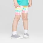 Toddler Girls' Bike Shorts - Cat & Jack White