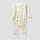 No Brand Baby Mommy & Me Matching Family Footed Pajama - White