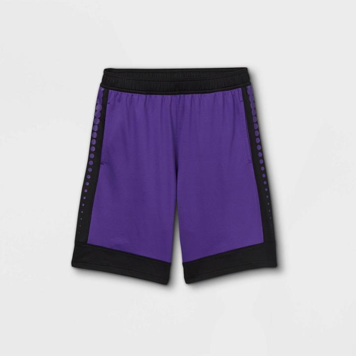 Boys' Basketball Shorts - All In Motion Purple