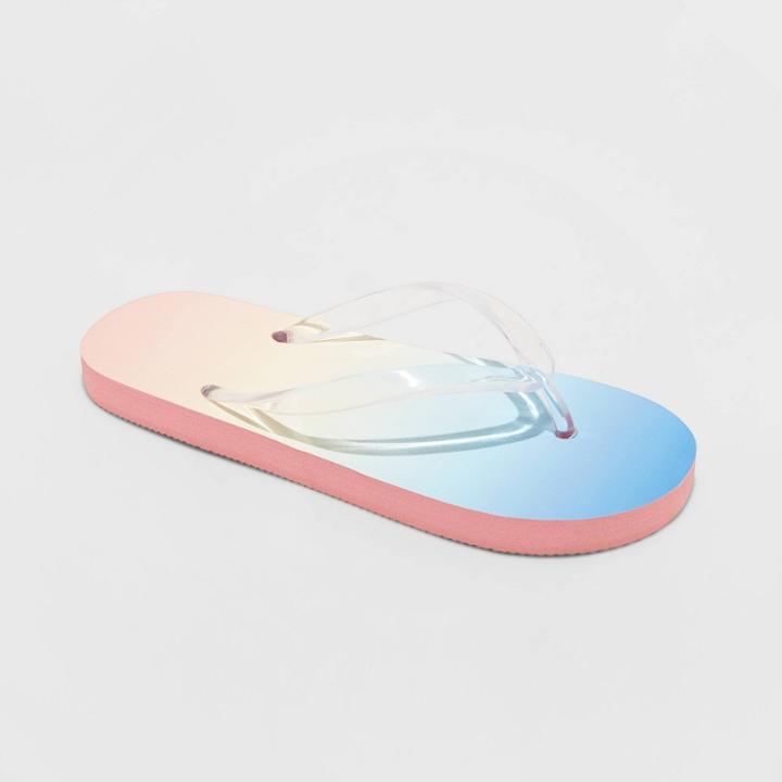 Kids' Sam Slip-on Flip Flop Sandals - Cat & Jack Pink