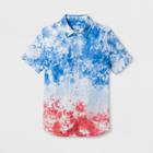 Petiteboys' Short Sleeve Button-down Shirt - Cat & Jack Blue