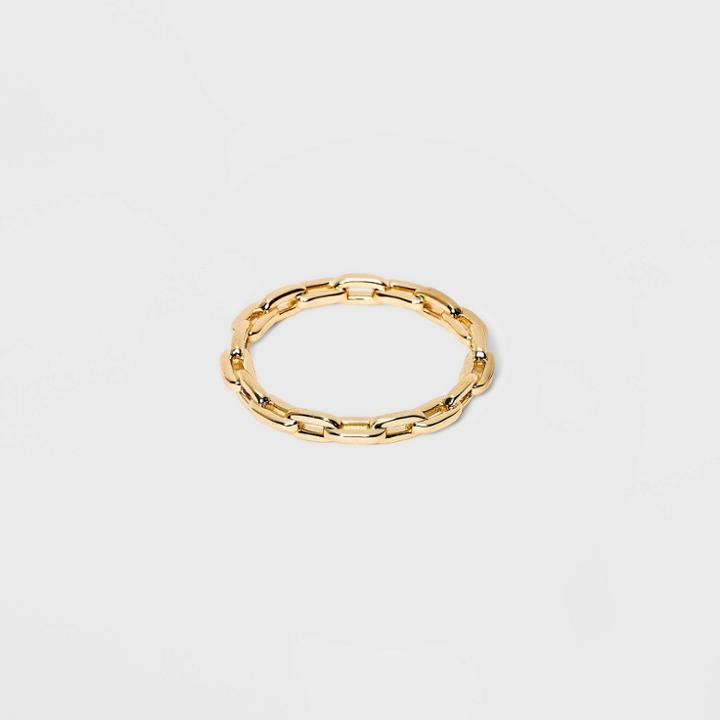 Sugarfix By Baublebar Gold Link Chain Ring