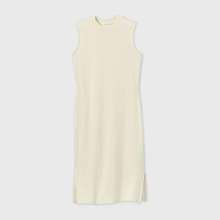 Women's Sleeveless Dress - Prologue White S, Women's,