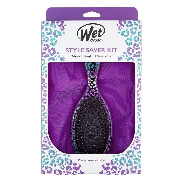 Wet Brush Style Saver Combo Kit - Purple