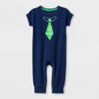 Baby Boys' 'back To Business' Romper - Cat & Jack Blue Newborn, Boy's