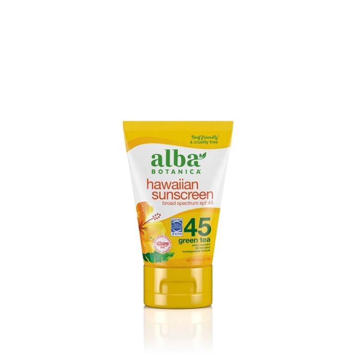 Alba Botanica Hawaiian Green Tea Sunscreen Lotion -