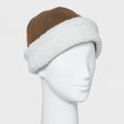 Chaos Women's Faux Shearling Hat - Camel