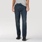 Wrangler Men's Slim Straight Fit Jeans - Dark Denim Wash 32x32, Dark Blue Blue