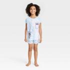 L.o.l. Surprise! Girls' Lol Surprise 2pc Checkered Print Short Sleeve Top And Shorts Pajama