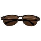 Breed Men's Orion Polorized Sunglasses With Aluminum Frame And Arms - Brown/brown