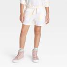Girls' Waffle Paper Bag Shorts - Cat & Jack Xs,