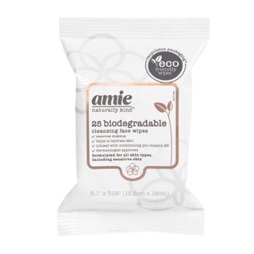 Amie Biodegradable Wipes Face Cleanser