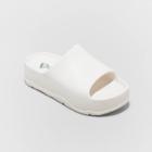 Girls' Edie Slip-on Platform Sandals - Art Class White