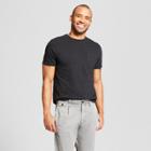 Men's Standard Fit Short Sleeve Crew Neck T-shirt - Goodfellow & Co Black