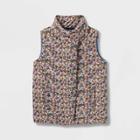 Girls' Puffer Vest - All In Motion Olive Green