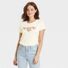 Doe. Women's Madrecita Mia Short Sleeve Graphic T-shirt - Cream