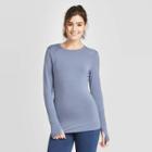 Women's Long Sleeve T-shirt - Joylab Blue