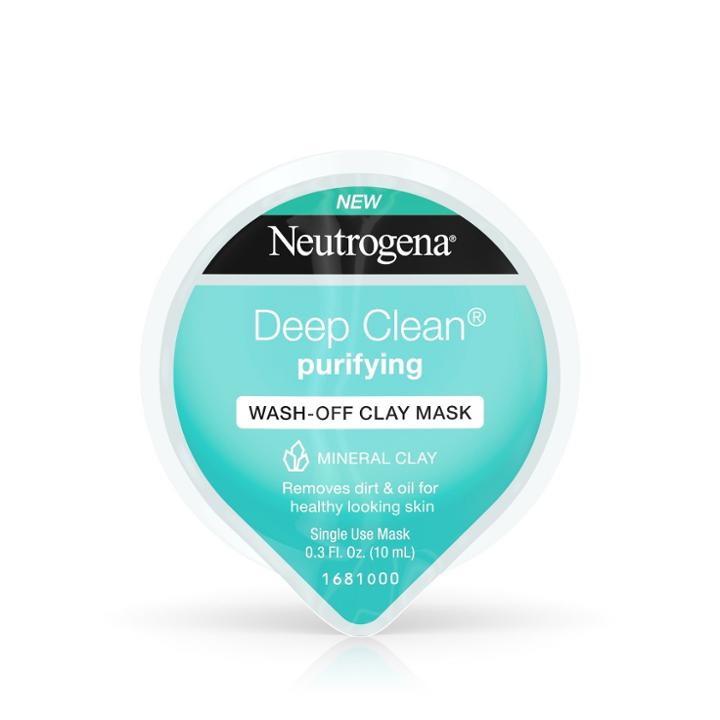Neutrogena Deep Clean Purifying Wash-off Clay Face Mask