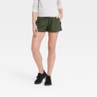 Active Woven Maternity Shorts - Isabel Maternity By Ingrid & Isabel Olive Green