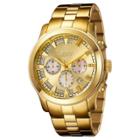 Target Men's Jbw Jb-6218-e Delano Japanese Movement Stainless Steel Real Diamond Watch - Gold, Pharoah Gold