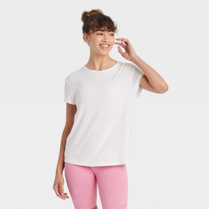 Women's Scoop Back T-shirt - Joylab White