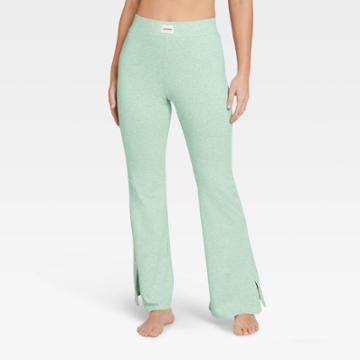 Jockey Generation Women's Cotton Stretch Flare Pajama Pants - Turquoise Green