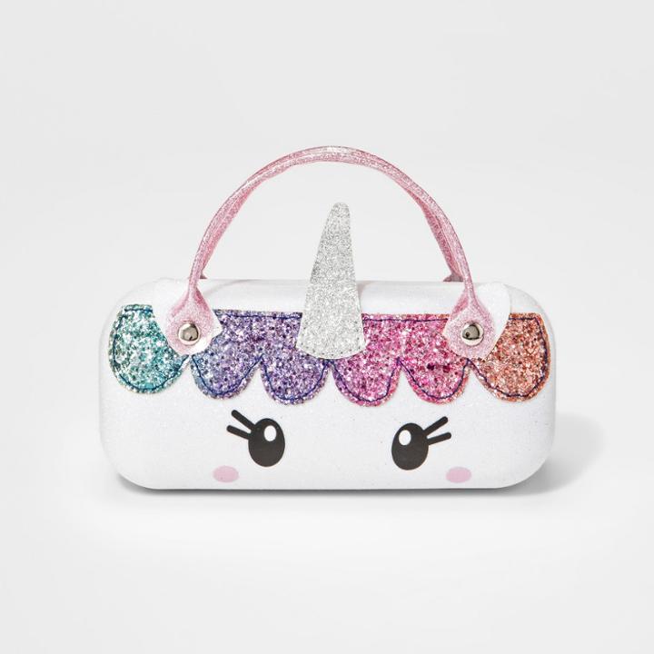 Girls' Unicorn Sunglass Case - Cat & Jack White