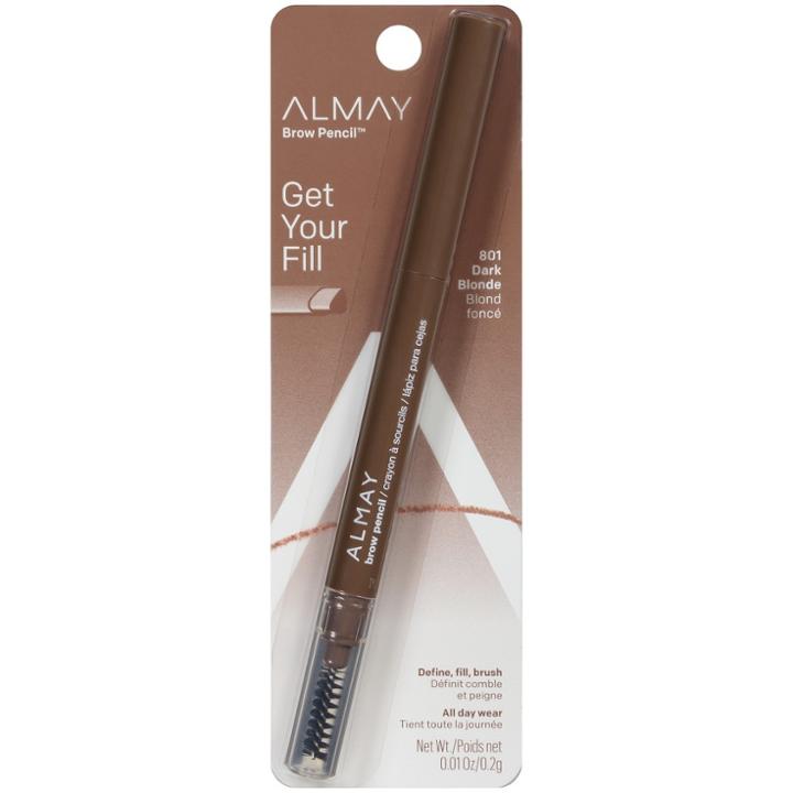 Almay Get Your Fill Eyebrow Pencil 801 Dark Blonde